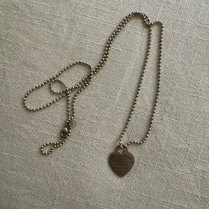 Tiffany & Co Heart Tag Pendant